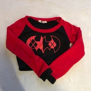 Harley Quinn crop top shirt